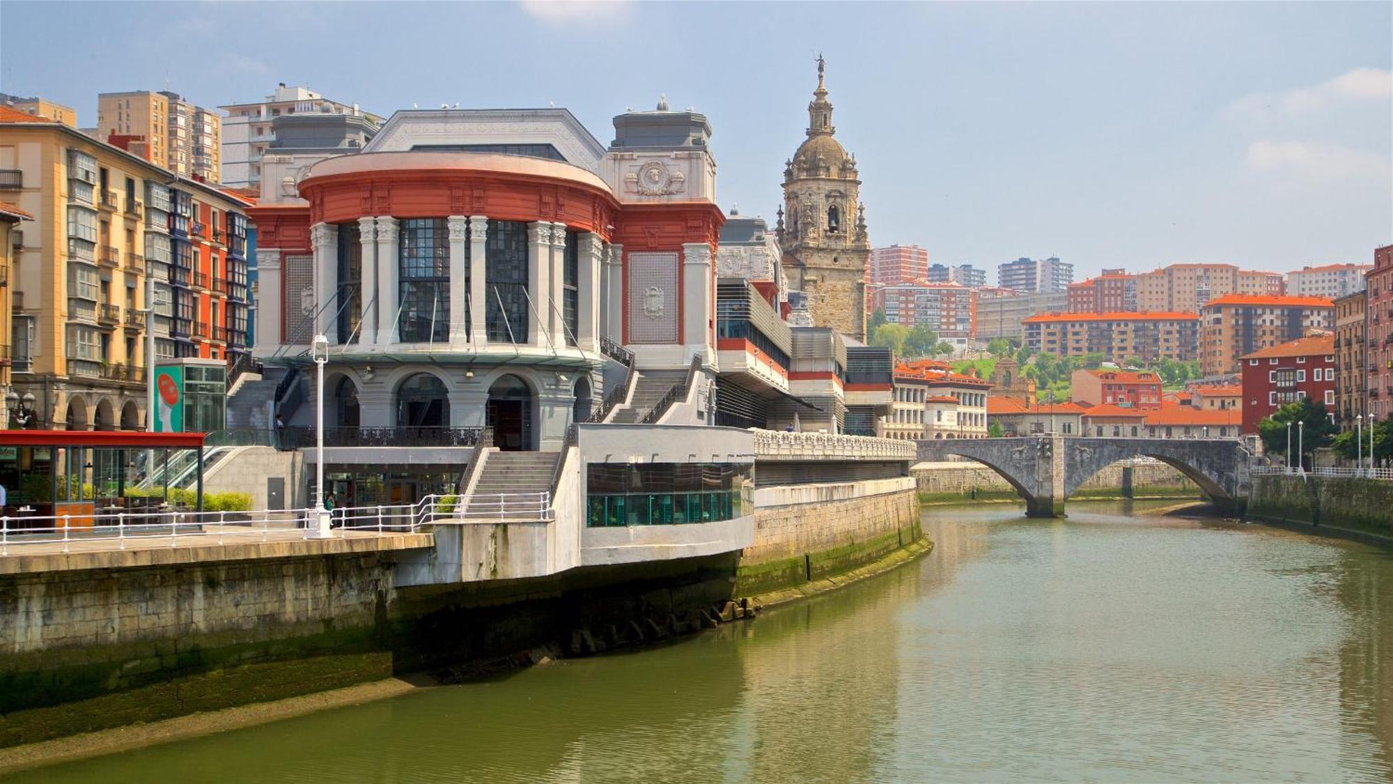 Apartamento 3 Hab Dobles, 2 Banos, Ac, Junto Al Casco Viejo Ol Bilbao Exterior foto